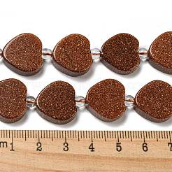Synthetic Goldstone Beads Strands&nbsp;G-G072-D04-01