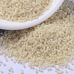 MIYUKIデリカビーズ  シリンダー  日本製シードビーズ  11/0  （db1900)アイボリーセイロン  1.3x1.6mm  穴：0.8mm  約10000個/袋  50 G /袋&nbsp;SEED-X0054-DB1900