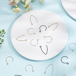56Pcs 8 Style 304 Stainless Steel Earring Hooks&nbsp;STAS-MA0001-09