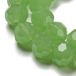 Imitation Jade Glass Beads Stands&nbsp;EGLA-A035-J10mm-D01