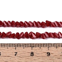 Opaque Glass Beads Strands&nbsp;LS-GLAA-N019-4mm-15