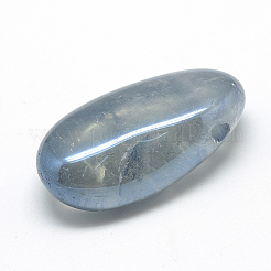 Electroplate Natural Quartz Crystal Pendants&nbsp;G-S263-20D
