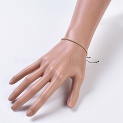 Nylon Thread Braided Beads Bracelets&nbsp;BJEW-JB04348-01