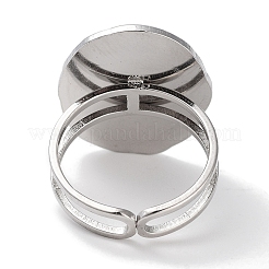 304 Stainless Steel Ring&nbsp;RJEW-B059-12P-05