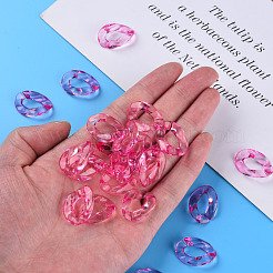 Transparent Acrylic Linking Rings&nbsp;MACR-S373-108-B02