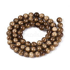 Natural Persian Jade Beads Strands&nbsp;X-G-A255-A02-04E