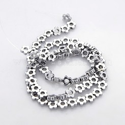 Electroplate Non-magnetic Synthetic Hematite Beads Strands&nbsp;G-J217C-08