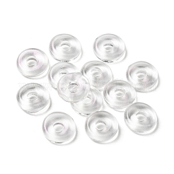 Transparent Glass European Beads&nbsp;GLAA-D009-01C
