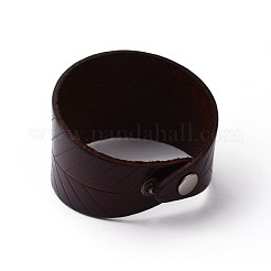 Leather Wide Bands&nbsp;BJEW-N269-07