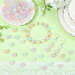 200Pcs Luminous Acrylic Beads&nbsp;OACR-PA0001-16