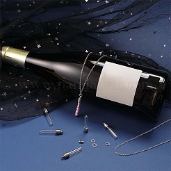 DIY Blank Wish Bottle Necklace Making Kit&nbsp;DIY-SC0021-78