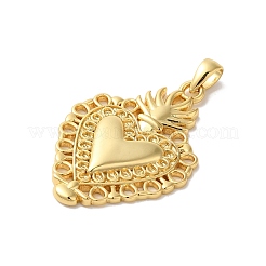 Rack Plating Brass Pendants&nbsp;KK-G504-12G