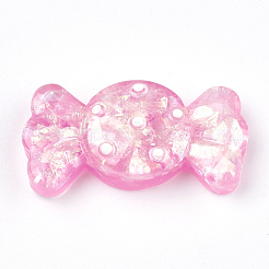 樹脂カボション  シェルチップ付き  キャンディ  ミックスカラー  30.5x15.5x8mm&nbsp;CRES-S304-51