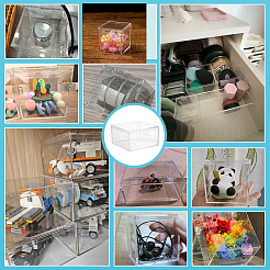 Transparent Acrylic Packaging Boxes with Lid&nbsp;CON-WH0110-37