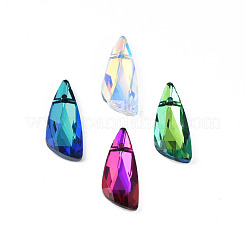 Pointed Back Glass Rhinestone Pendants&nbsp;EGLA-N006-034