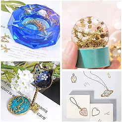 15 Sets 5 Style Eco-Friendly Alloy Cabochons&nbsp;DIY-OC0006-53