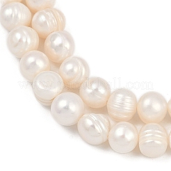 Natural Cultured Freshwater Pearl Beads Strands&nbsp;PEAR-I007-07J-08A
