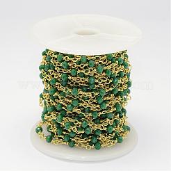 Handmade Glass Beaded Chains&nbsp;CHC-G311-B07
