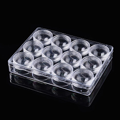 Rectangle Polystyrene Plastic Bead Storage Containers&nbsp;CON-N011-046A