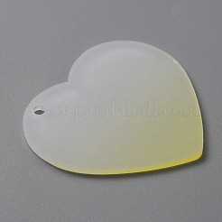 Gradient Transparent Acrylic Disc Big Pendants&nbsp;LS-FIND-WH0032-54F