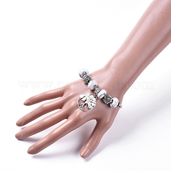 Brass European Bracelets&nbsp;BJEW-JB04795-04
