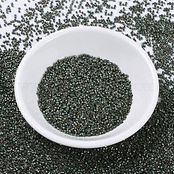 MIYUKIデリカビーズ  シリンダー  日本製シードビーズ  11/0  （db0324)マットメタリックパティナアイリス  1.3x1.6mm  穴：0.8mm  約20000個/袋  100 G /袋&nbsp;SEED-J020-DB0324