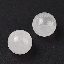 Natural Quartz Crystal No Hole Sphere Beads&nbsp;G-K353-04D-11