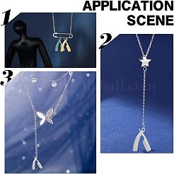 12pcs 3 Colors 304 Stainless Steel Pendants&nbsp;STAS-UN0023-61