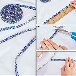 3 Yards Glitter Hotfix Rhinestone(Hot Melt Adhesive On The Back)&nbsp;DIY-WH0176-53B-02