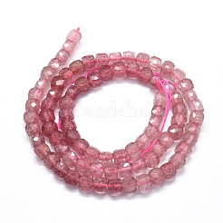 Natural Strawberry Quartz Beads Strands&nbsp;G-D0013-38