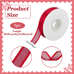 Chiffon Lace Trim for Sewing Decoration&nbsp;OCOR-WH0112-015A