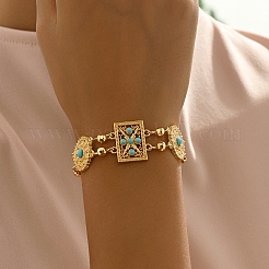 Stylish Alloy Resin Link Bracelets for Women&nbsp;MM5858-2