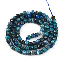Natural Chrysocolla and Lapis Lazuli Beads Strands&nbsp;G-T141-65