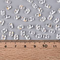 Gradient Color Transparent Acrylic Beads&nbsp;OACR-M023-06K