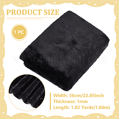 Super Soft Imitation Rabbit Plush Polyester Fabric&nbsp;DIY-WH0671-051A