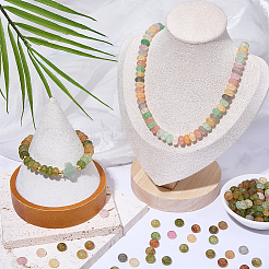 2 Strands 2 Colors Glass Beads Strands&nbsp;GLAA-SC0003-30