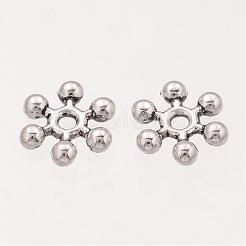 Snowflake Tibetan Silver Spacer Beads&nbsp;A402