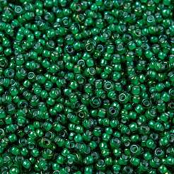 MIYUKIラウンドロカイユビーズ  日本製シードビーズ  （rr3763)  8/0  3mm  穴：1mm  約422~455PCS /ボトル  10 G /ボトル&nbsp;SEED-JP0009-RR3763