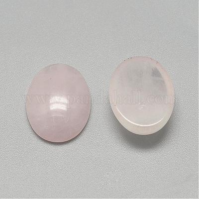 Natural Rose Quartz Cabochons&nbsp;G-R415-13x18-48-1