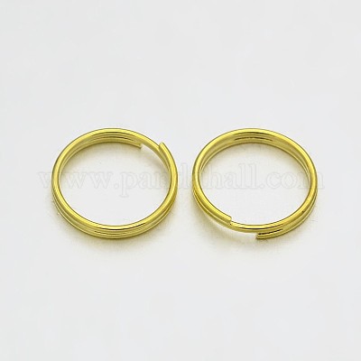 Brass Split Rings&nbsp;KK-E647-09G-9mm-1