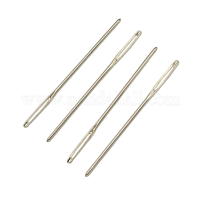 アイアン製針  プラチナ  52x1.25mm  穴：8x1mm&nbsp;TOOL-R046-52x1.25mm-1