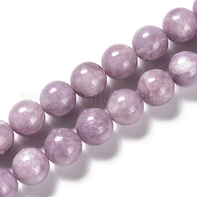 Natural Lepidolite Beads Strands&nbsp;G-H247-11B-1