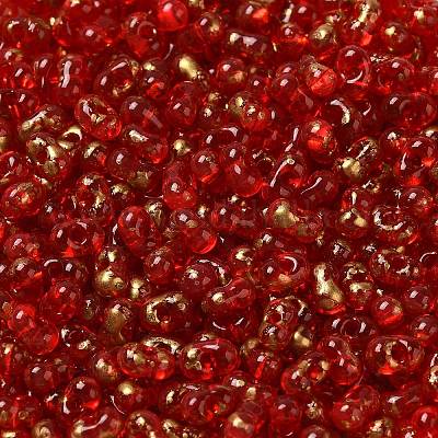 Spray Painted Glass Seed Beads&nbsp;SEED-F005-06A-02-1