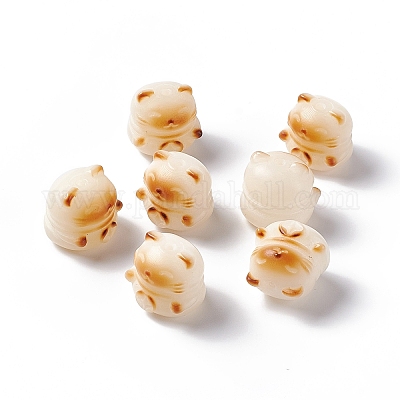 Carved Natural Bodhi Root Beads&nbsp;FIND-C012-02B-1