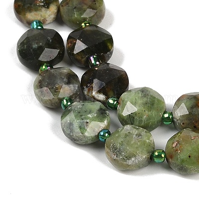 Natural Green Opal Beads Strands&nbsp;G-C116-A78-01-1