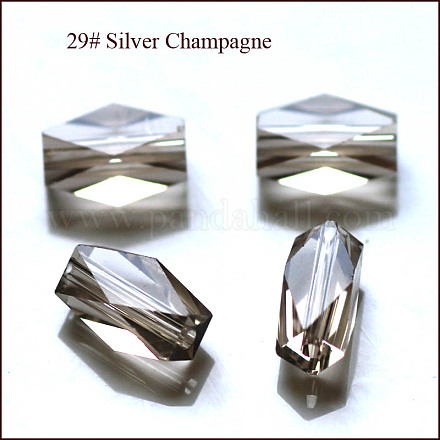 Imitation Austrian Crystal Beads SWAR-F055-12x6mm-29-1