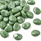 Opaque Acrylic Beads, Nuggets, Sea Green, 17~18x13~13.5x8~8.5mm, Hole: 1.4mm, 393pcs/500g