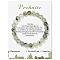 Synthetic Prehnite Beaded Stretch Bracelets, Round, 7-1/2x1/4 inch(19x0.8cm)