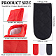 Polyester Resistant Pot Holder Sleeve Set&nbsp;AJEW-CP0008-62A-2