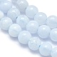 Natural Blue Lace Agate Beads Strands&nbsp;X-G-A177-04-09-3
